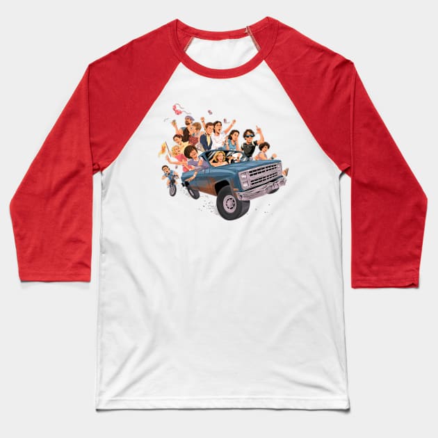 wet hot american summer Baseball T-Shirt by scohoe